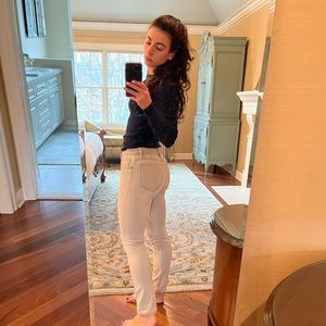 All Saints light wash grey jeans